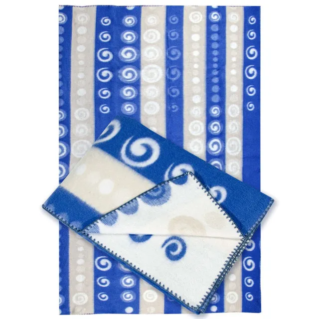 Blanket cotton dis.38 blue TM Yaroslav